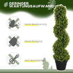 Artificial Spiral Eucalyptus, 90 cm Indoor Plant, Green