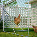 Giant Professional Chicken Coop Aviary 3x6m with Climbing Frame Metal