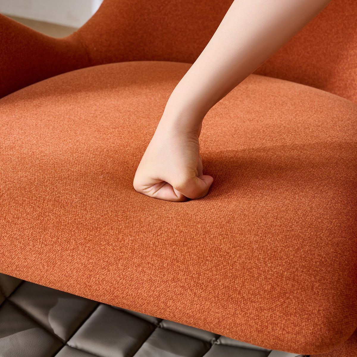 Designer Lounge Chair - Pet-Friendly, Anti-Scratch Fabric