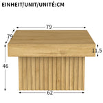 Coffee Table, Modern Design with PB Tabletop & MDF Base, Wooden