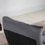 Floor Chair 3-in-1 Foldable 13-Position Grey