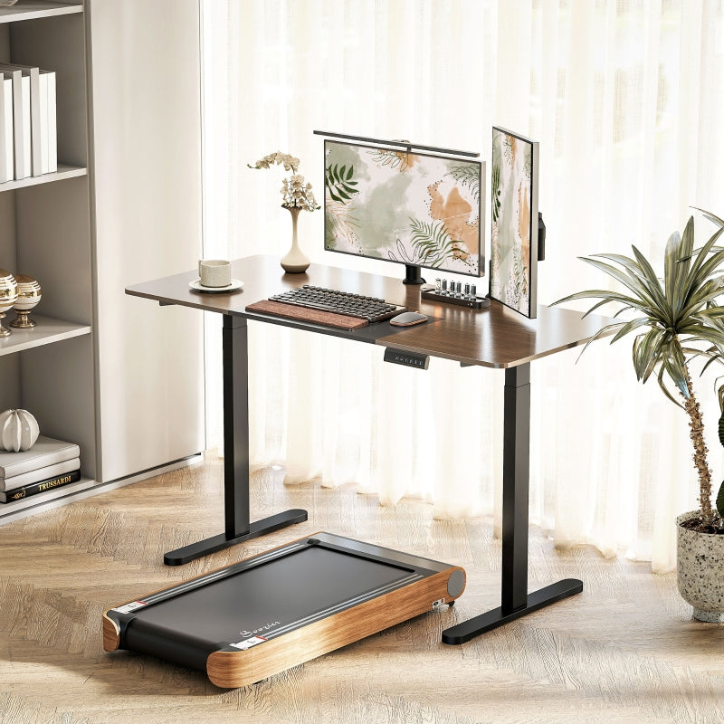 Height Adjustable Desk Frame Electric, 2 Motors, 3 Memory Control, Black