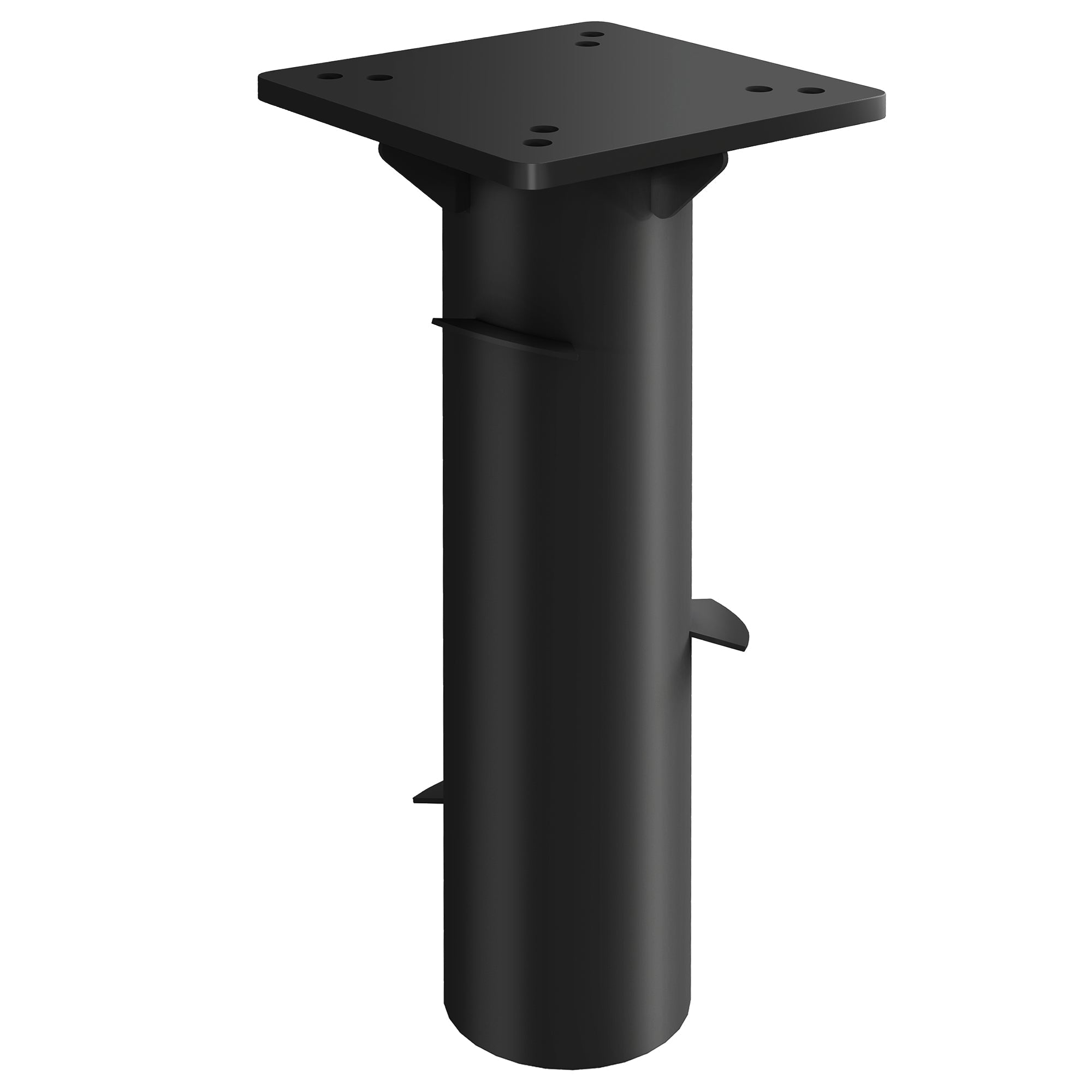 Parasol Base, Cantilever Square Holder, Concrete Dark Grey