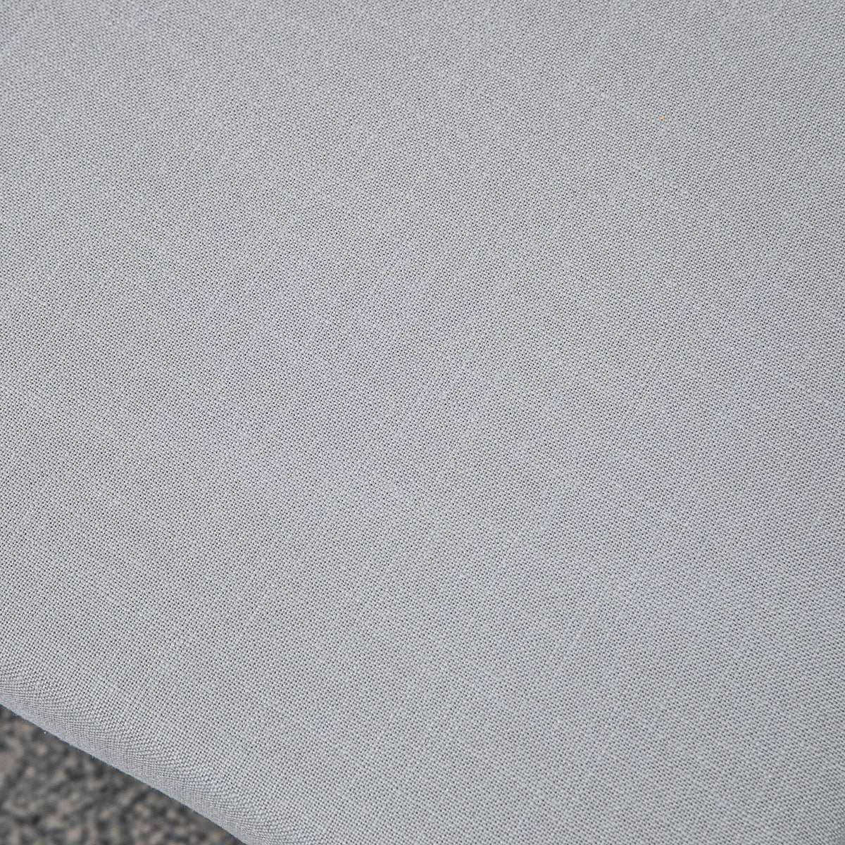 Footstool upholstered with wooden legs, 68x38x42 cm, grey