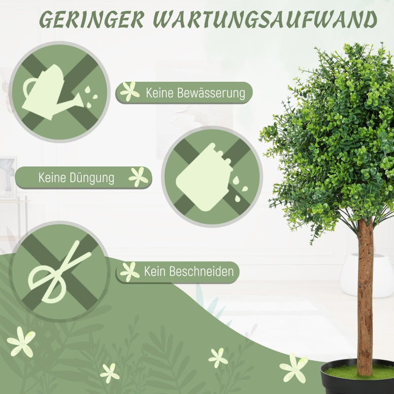 Artificial Boxwood 90cm Plant, Plastic
