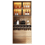 Display Cabinet with Glass Doors, Lighting - 180cm
