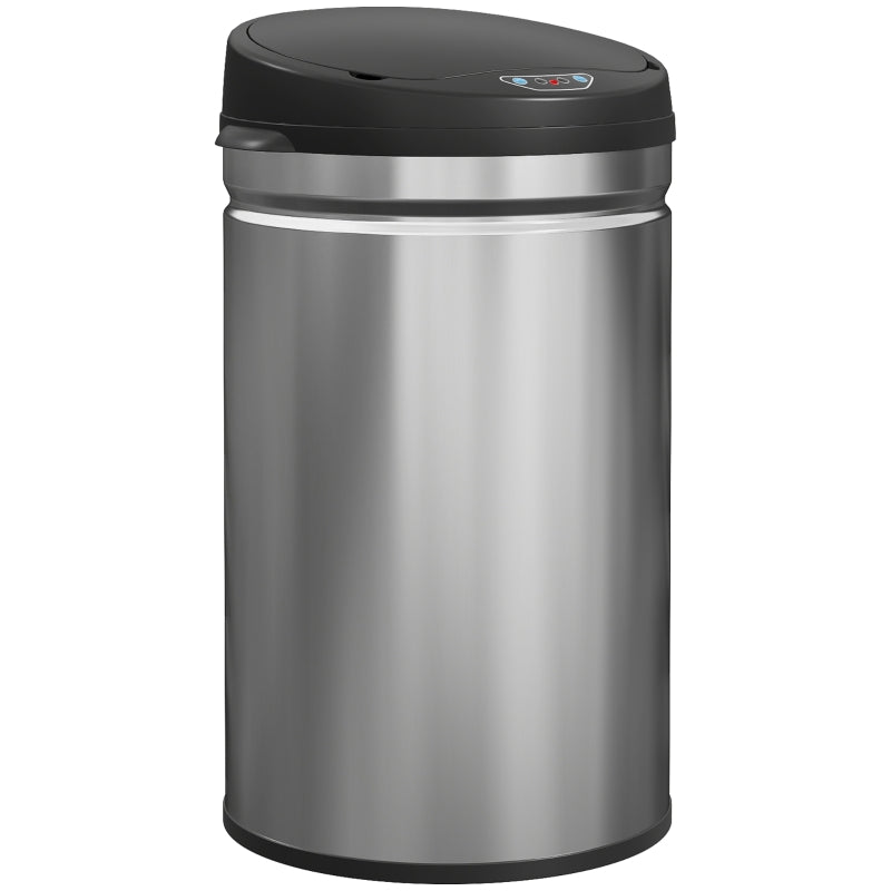 Sensor Waste Bin 30L, Soft-Close, Touchless, Stainless Steel
