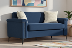 Sofa Set 2-Seater 172cm Space-Saving 2-Piece - Fabric