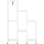 Flower Stand, 7 Tiers, Indoor Outdoor, Steel White