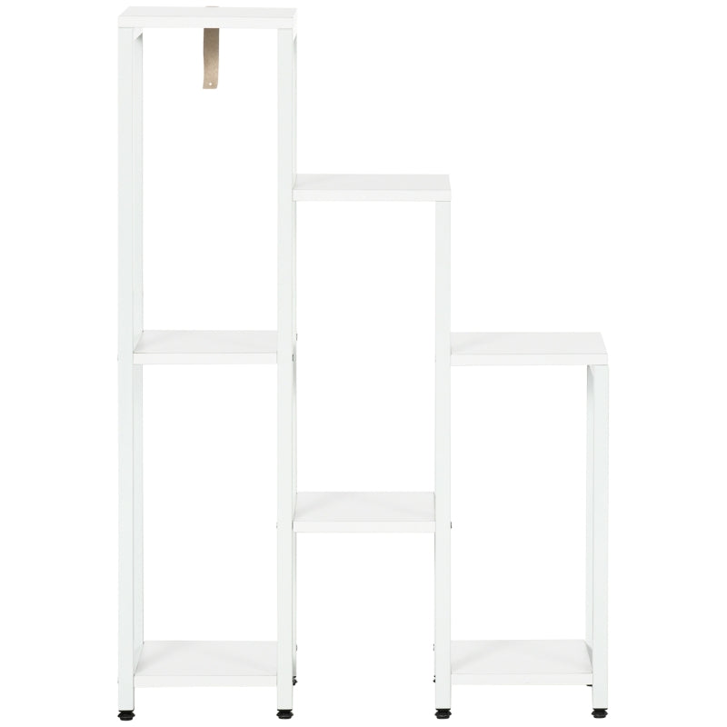 Flower Stand, 7 Tiers, Indoor Outdoor, Steel White