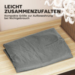 Garden Cushion Storage Bag, Waterproof UV-Resistant 600D Oxford Light Gray