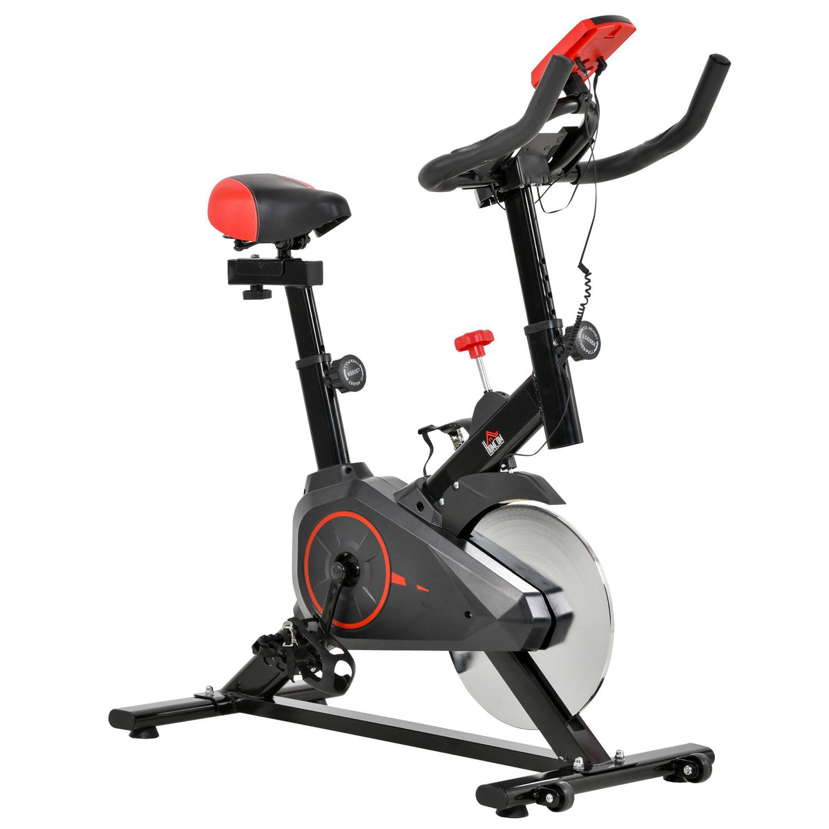 Indoor Bicycle Trainer, Cycling Home Gym Fitness Bike, Steel
