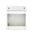 Bathroom Furniture Washbasin with 46cm Vanity Unit, Hanging, Small Guest Bathroom