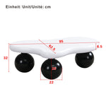 Cloud Style Coffee Table LED Lighting 16 Colors Round Leg Design