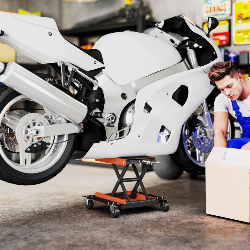 Motorcycle Jack 500 kg Load Capacity 135-390 mm Height Adjustable Steel