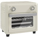 Mini Convection Oven 10L 2-in-1 Air Fryer Touch Screen Stainless Steel