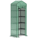 Greenhouse Roll-Up Door Shelves Winterproof Steel Foil