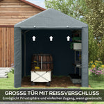 Garage Tent, UV Protection Storage with Zipper, Water-Repellent Foil