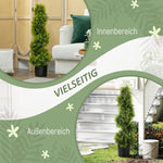 Artificial Cypress 90cm Spiral Shape Plant, Plastic