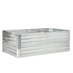 Raised Bed, Garden Planting Planter 180x90x60cm, Steel