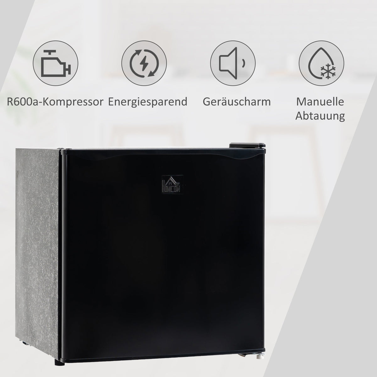 Mini Freezer 35L, 5-Level Temp Control, 161W