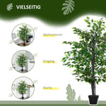 Artificial Banyan Tree, Natural-looking Decoration, 20 x 145 cm, Solid Wood