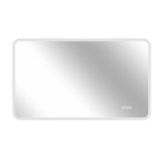 LED Bathroom Mirror 60x100 cm - Anti-Fog Dimmable Frosted Glass