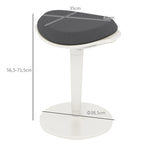 Pendulum Stool, Ergonomic Office Swivel Chair, Mesh Gray