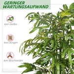 Artificial Plant, Bamboo Tree with Planter, 180cm, Green