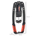 Power Twister Adjustable Hydraulic Arm Training Device, 10-200kg, Black and Red