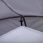 Tunnel Tent, 2-3 Person Camping, Fiberglass & Polyester, Grey