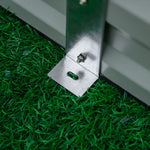 Raised Garden Bed, Open Base Easy Assembly Steel, Grey