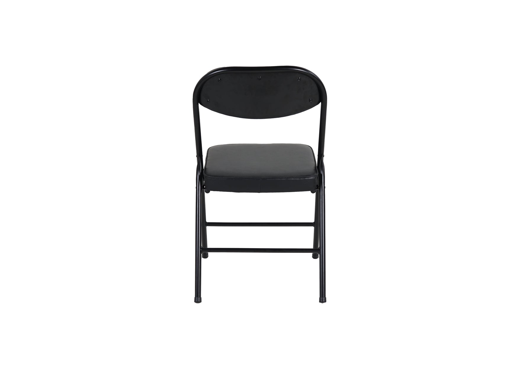 4 Pack Folding Chairs with Padded Seats Durable Metal Frame