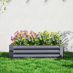 Raised Bed, Steel, 120x90x30cm, for Garden & Balcony, Steel