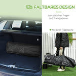 Camp Bed, with Bag & Cup Holder, 120 kg, Black