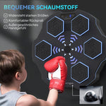Music Boxing Machine, Bluetooth, 9 Speeds, Wall-Mounted, Black