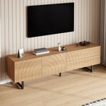 Low TV Cabinet Modern 180cm with Unique 3D Texture