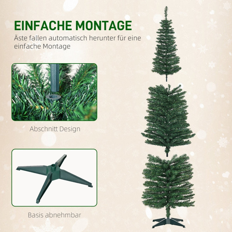Artificial Christmas Tree with Stand, 2.1m - Green
