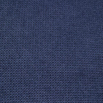 Dining Chairs Set of 2 Channel Upholstered Solid Wood Legs - Blue Linen