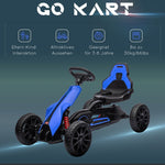 Pedal Go-Kart with Forward and Reverse Gears for Ages 3-8, Blue