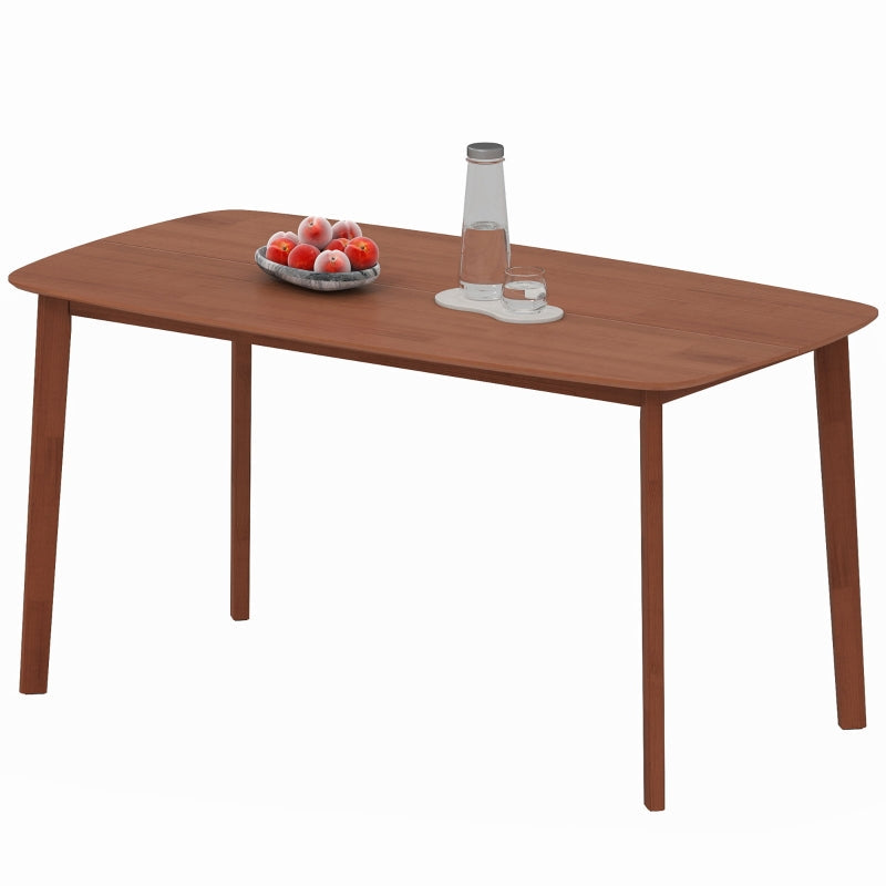 Dining Table, Country Style 150 x 80 cm, Brown Wood