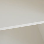 Drawer Cabinet Wardrobe Set Sideboard Clothes Rail W140/W40/H135 White