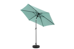 9 Ft Double Sided Outdoor Umbrella, Rectangular Large with Crank, Light Green