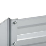 Raised Bed, Steel Planter 180x90x60cm, Steel