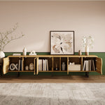 Low TV Stand Five-Door Cabinet Unique Design 191cm