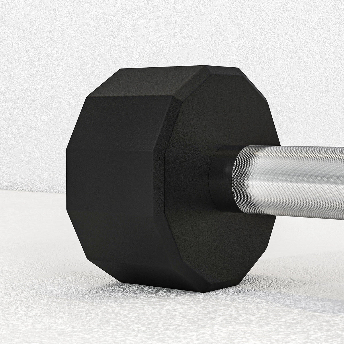 Dumbbell Set 10 kg, Non-Slip Metal, Black