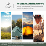 Dome Tent 2-3 Persons Fiberglass Polyester Green+Yellow