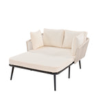 6-Person Garden Dining Set with Armchairs, Polyrattan