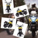 Electric Kids Motorcycle, Honda, 3 km/h, Music & Light, Yellow