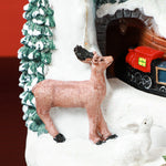 Christmas Village, LED Lighting, Music, Moving Train, Multi-Coloured